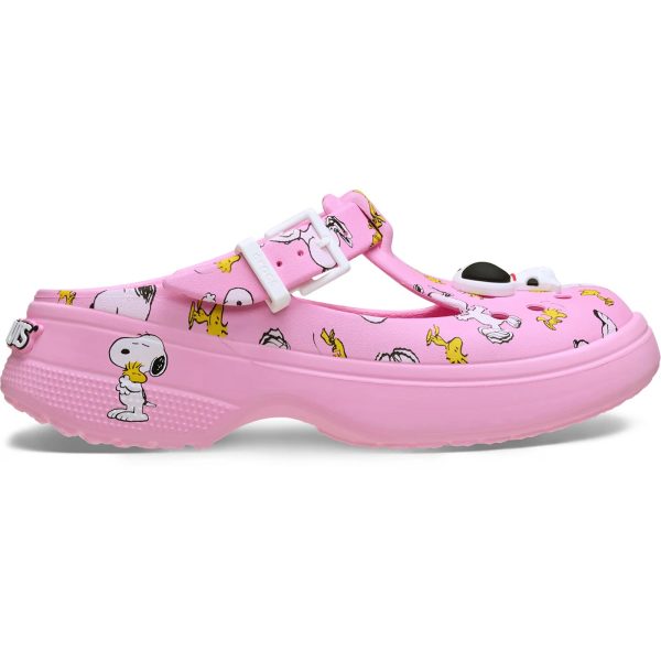 Crocs Mary Jane Clog Peanuts Snoopy and Woodstock