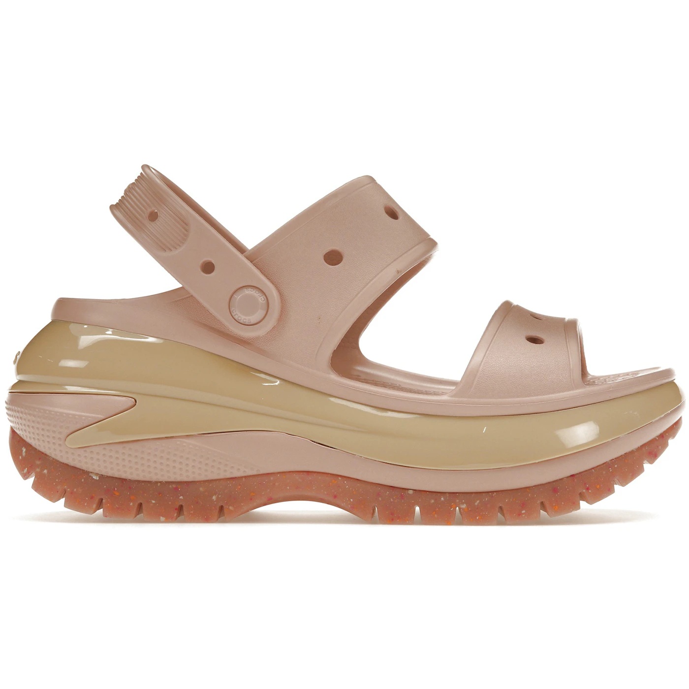 Crocs Mega Crush Sandal Pink Clay 1 Crocs Mega Crush Sandal Pink Clay 3