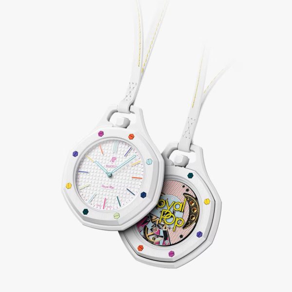 Swatch x Audemars Piguet Bioceramic Royal Pop Huit Blanc