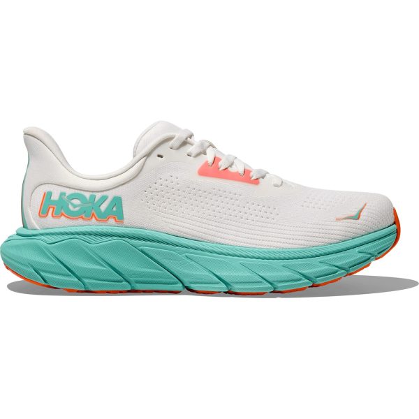 Hoka One One Arahi 7 Frost Aqua Glow