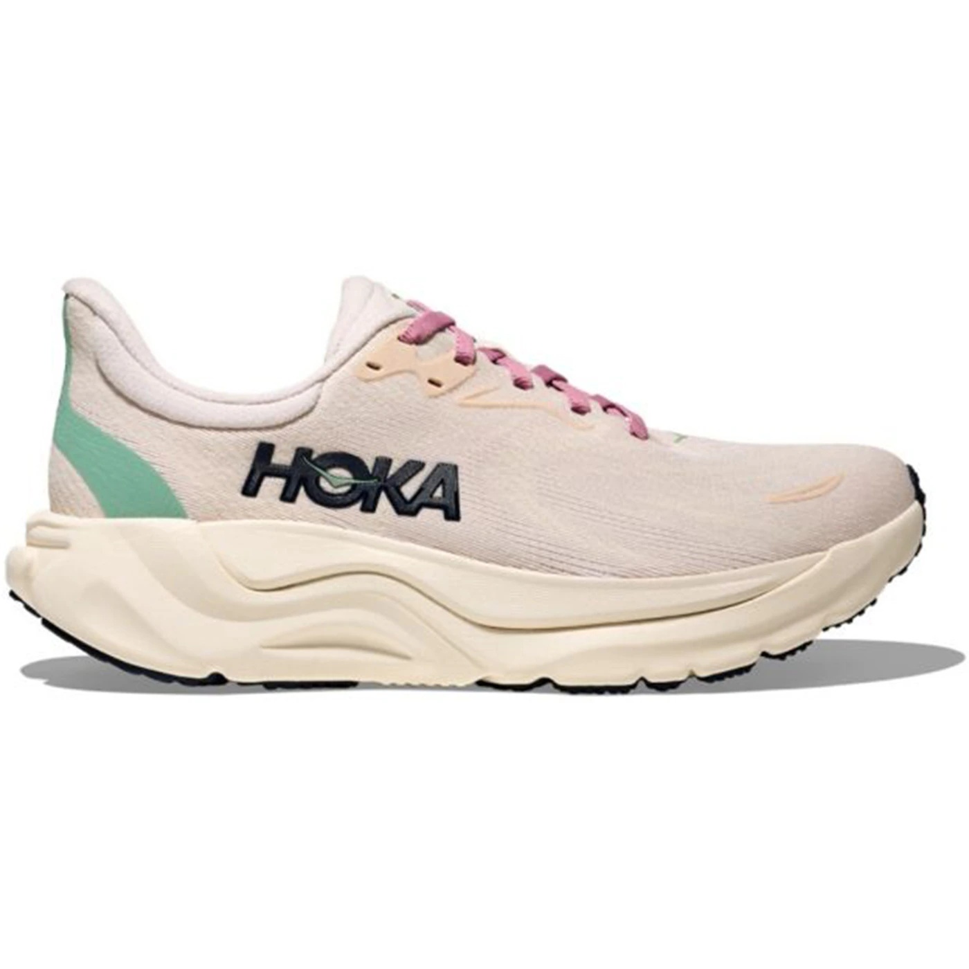Hoka One One Arahi 8 Rose Cream Alabaster Womens 2