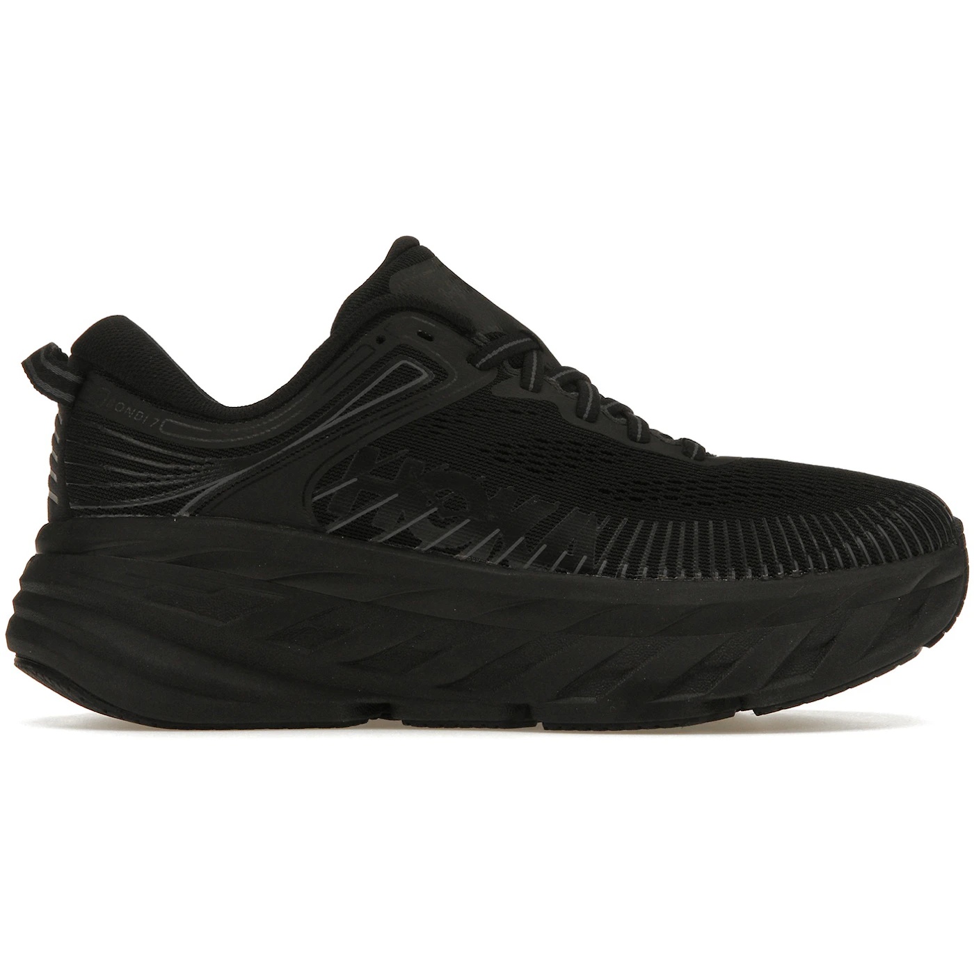 Hoka One One Bondi 7 Black Womens 2