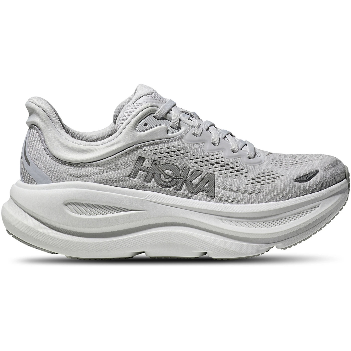 Hoka One One Bondi 9 Stardust Silver (Womens) 3 Hoka One One Bondi 9 Stardust Silver (Womens)