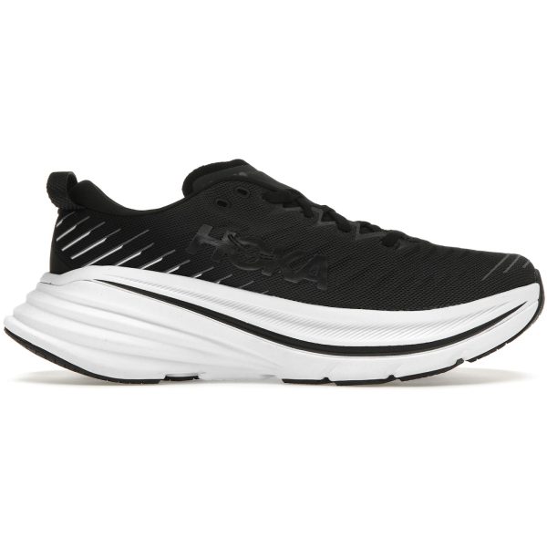 Hoka One One Bondi X Black White (Womens)