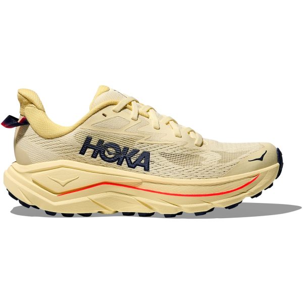Hoka One One Challenger 8 Vintage Yellow Midnight Blue (Womens)