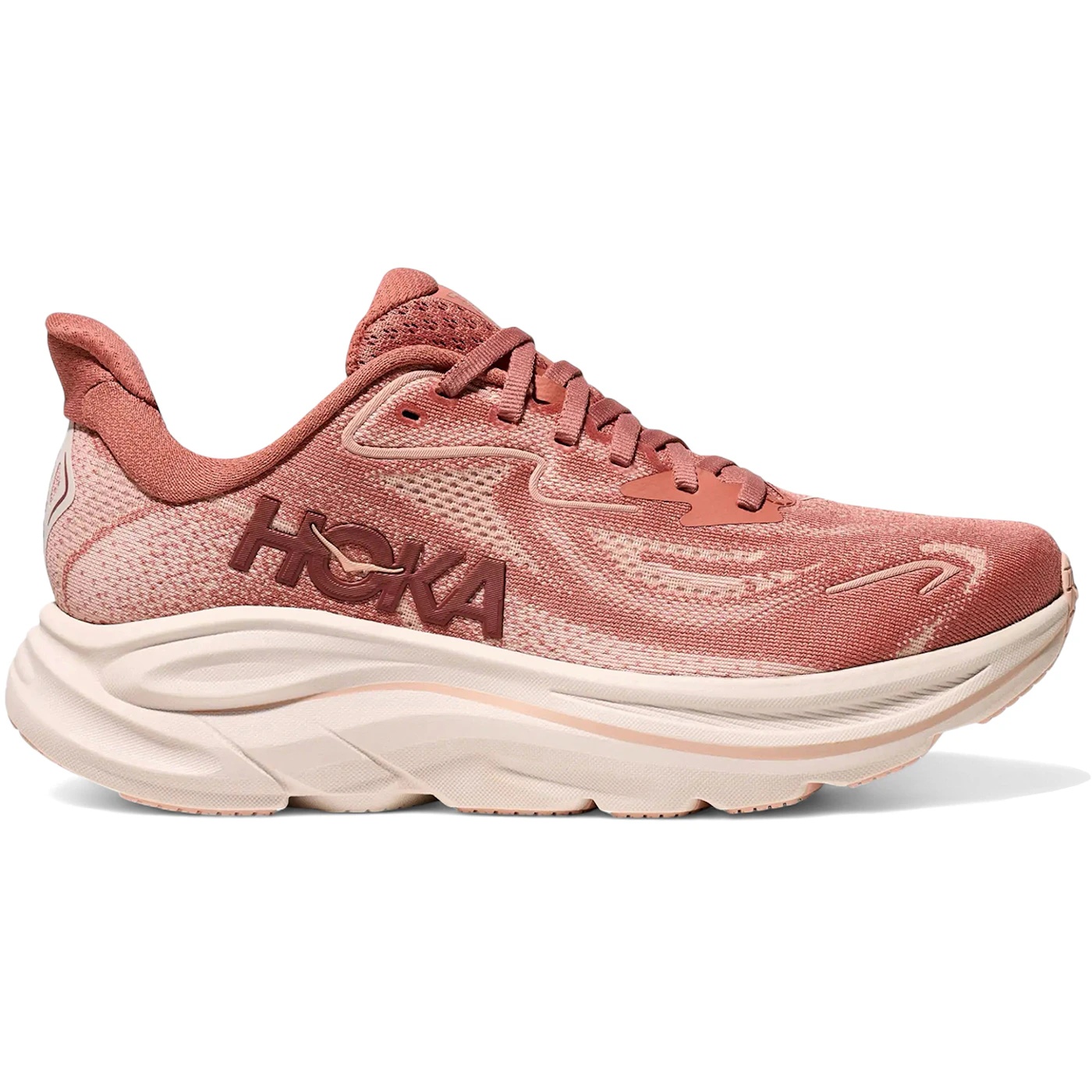 Hoka One One Clifton 10 Blush Rose Latte (Womens) 1 Hoka One One Clifton 10 Blush Rose Latte Womens 1