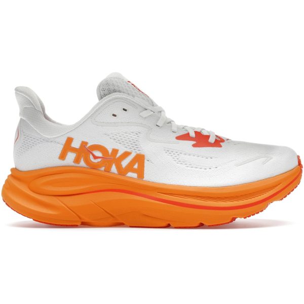Hoka One One Clifton 10 Frost Orange Zest