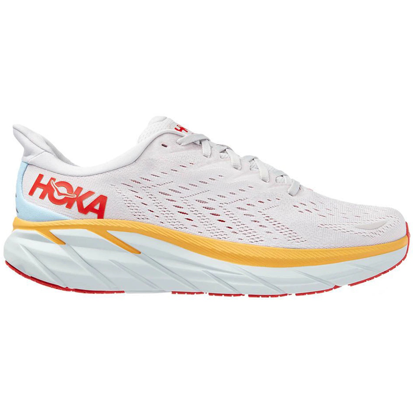 Hoka One One Clifton 8 Nimbus Cloud Yellow Red 2 Hoka One One Clifton 8 Nimbus Cloud Yellow Red 1