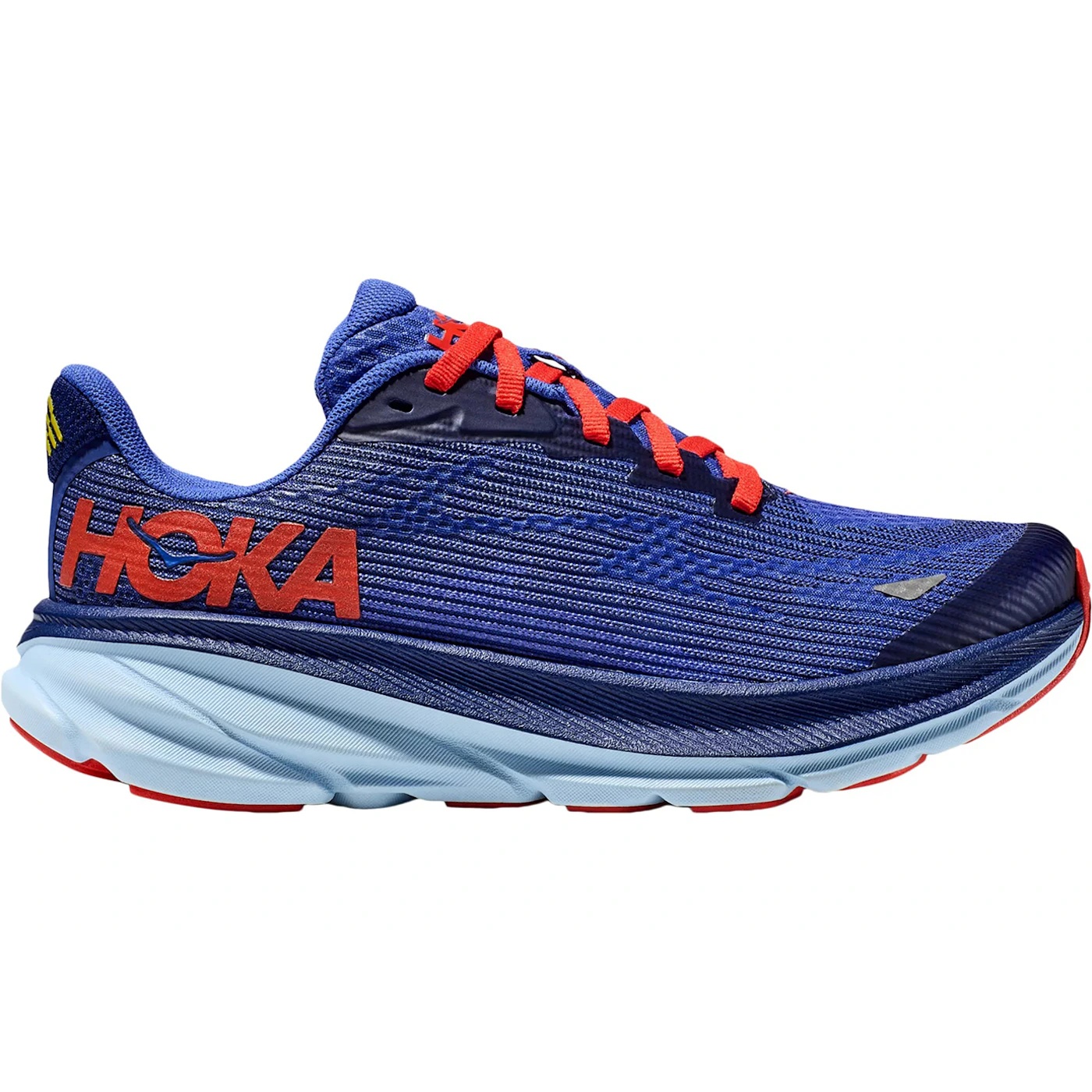 Hoka One One Clifton 9 Bellwether Blue Dazzling Blue (GS) 2 Hoka One One Clifton 9 Bellwether Blue Dazzling Blue GS 3