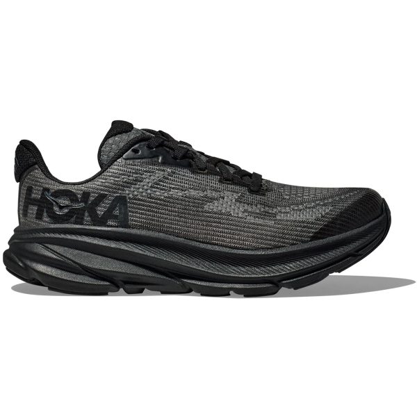 Hoka One One Clifton 9 Black Carbon Black (GS)