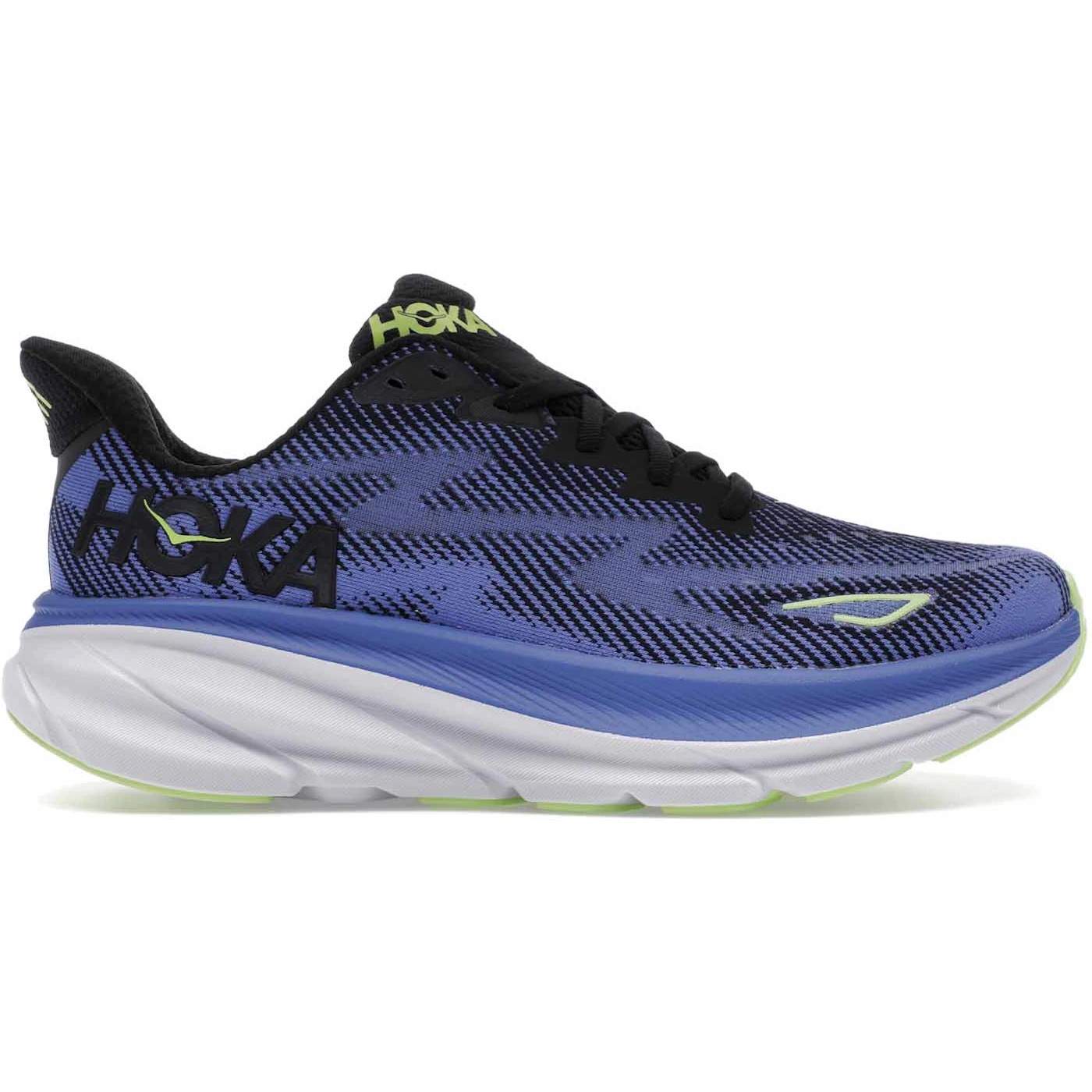 Hoka One One Clifton 9 Black Stellar Blue (Womens) 1 Hoka One One Clifton 9 Black Stellar Blue Womens 2