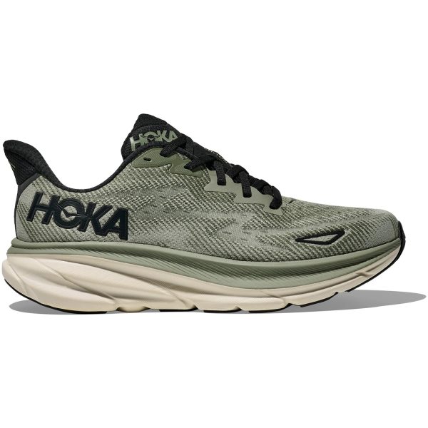 Hoka One One Clifton 9 Sea Moss Forest Lichen