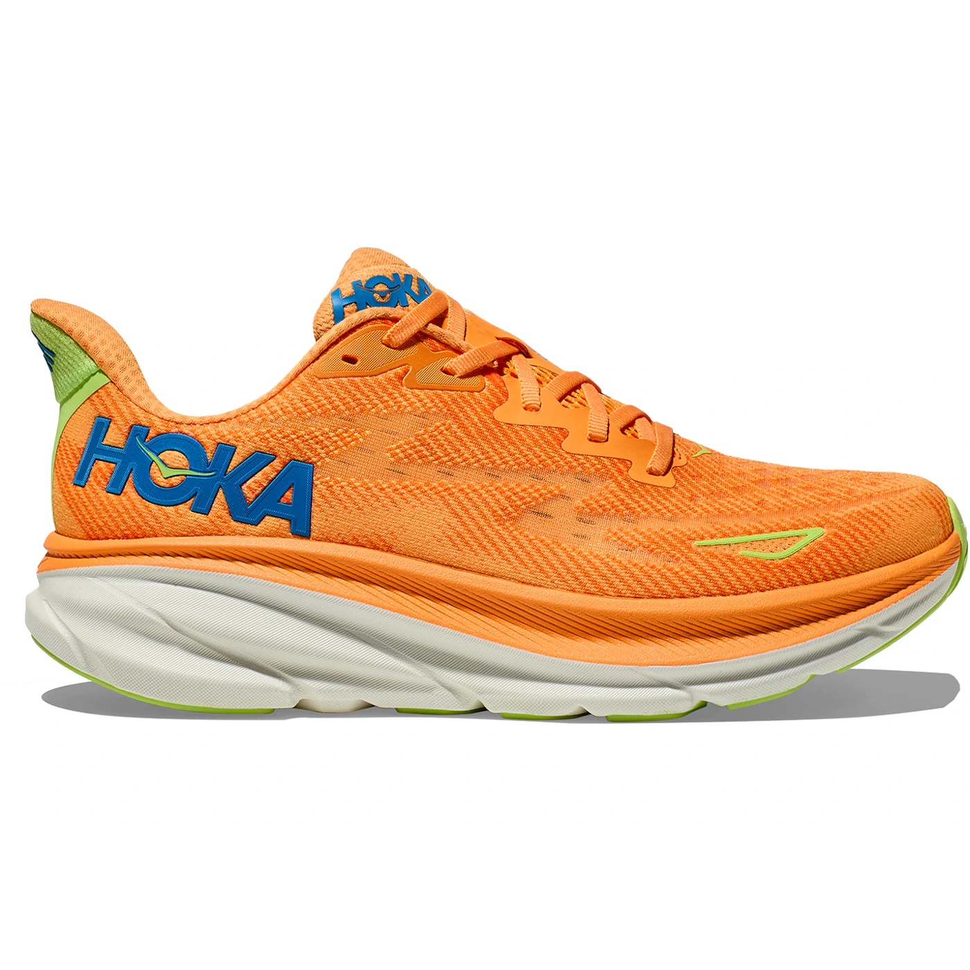 Hoka One One Clifton 9 Solar Flare Lettuce 2 Hoka One One Clifton 9 Solar Flare Lettuce 1