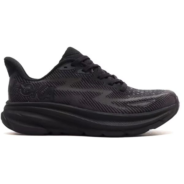 Hoka One One Clifton 9 Triple Black (Womens)