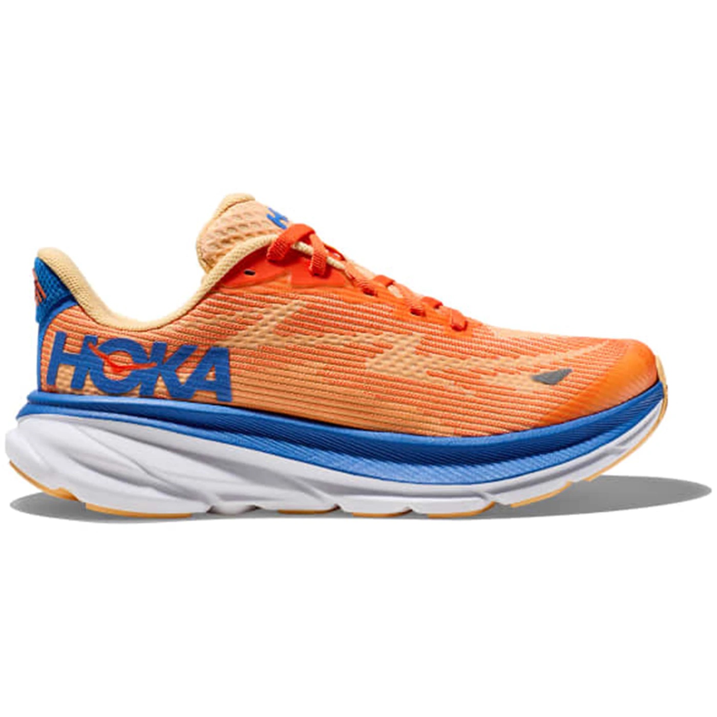 Hoka One One Clifton 9 Vibrant Orange Impala (GS) 1 Hoka One One Clifton 9 Vibrant Orange Impala GS 2