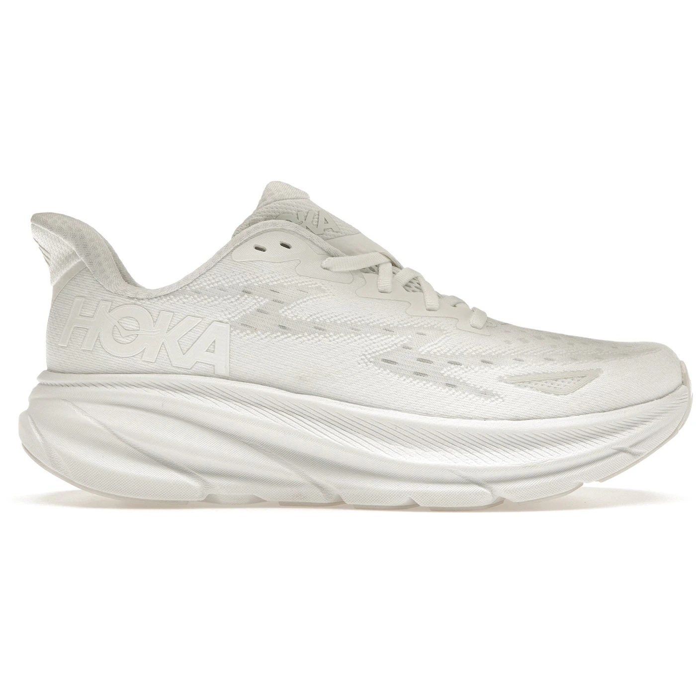 Hoka One One Clifton 9 White (Womens) 3 Hoka One One Clifton 9 White (Womens)