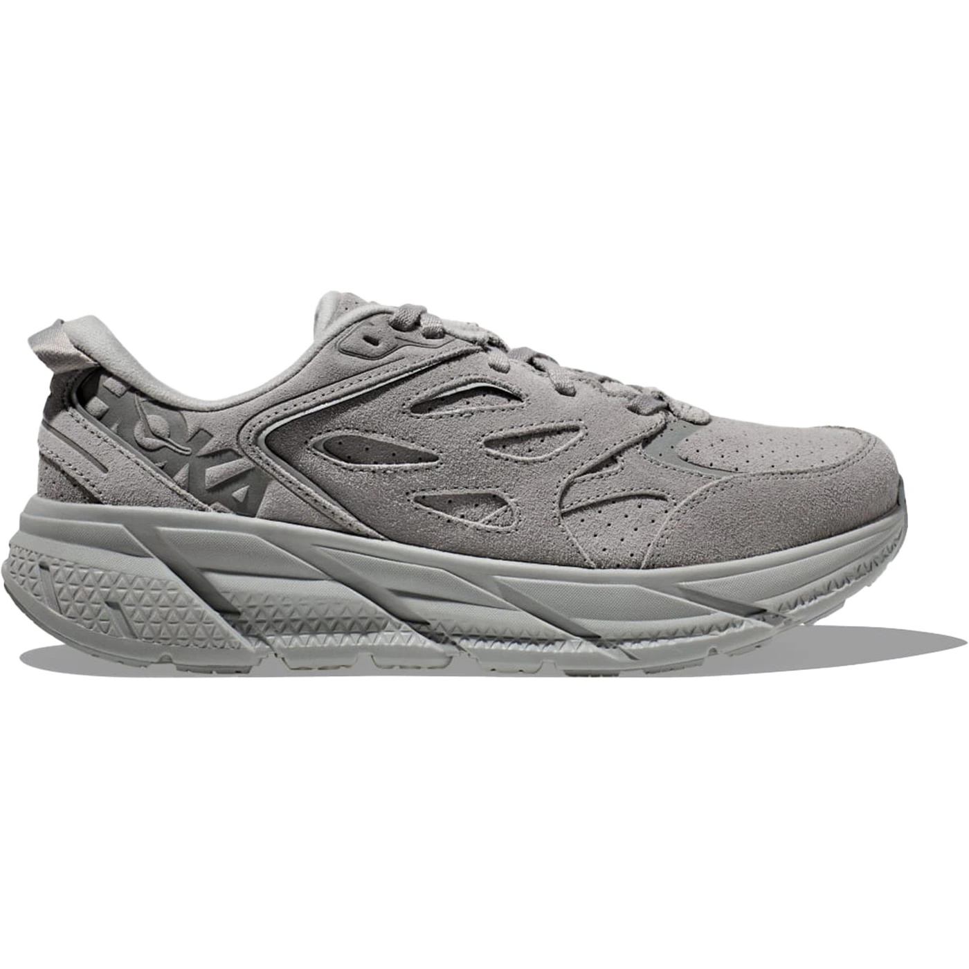 Hoka One One Clifton L Suede Limestone All Gender 3