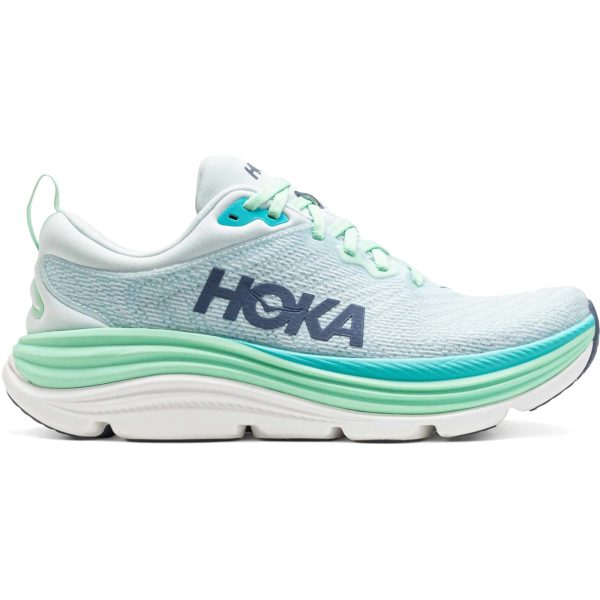 Hoka One One Gaviota 5 Snow Melt Cielo Blue (Womens)