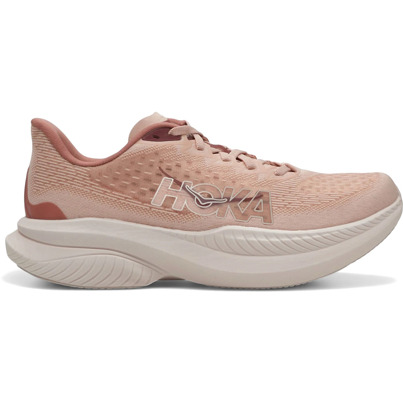 Hoka One One Mach 6 Rose Latte Blush (Womens) 1 Hoka One One Mach 6 Rose Latte Blush Womens 2