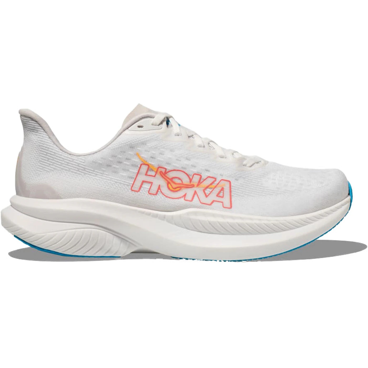 Hoka One One Mach 6 White Nimbus Cloud (Womens) 1 Hoka One One Mach 6 White Nimbus Cloud Womens 1