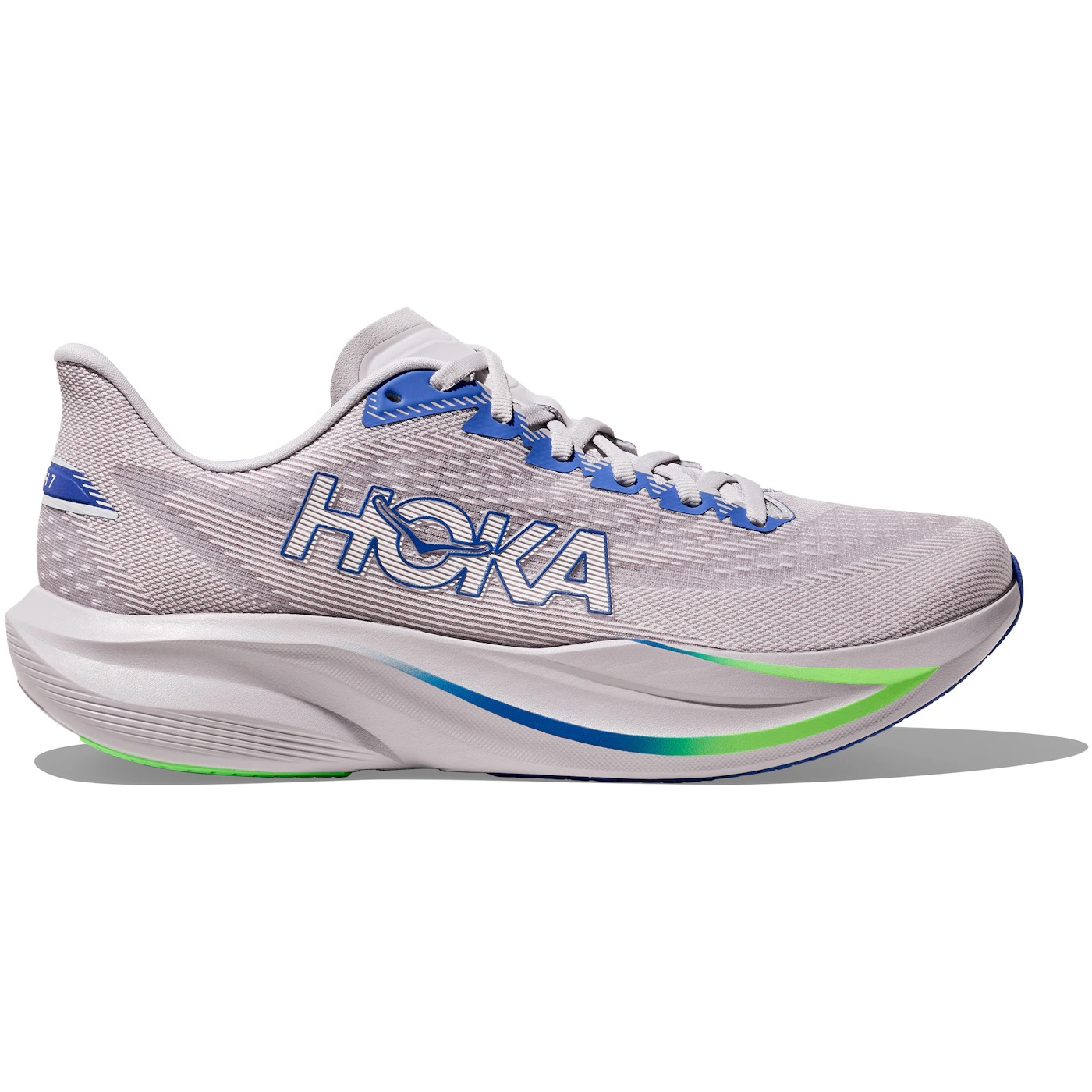Hoka One One Mach 7 Ash Grey Cobalt Blue 2 Hoka One One Mach 7 Ash Grey Cobalt Blue 2