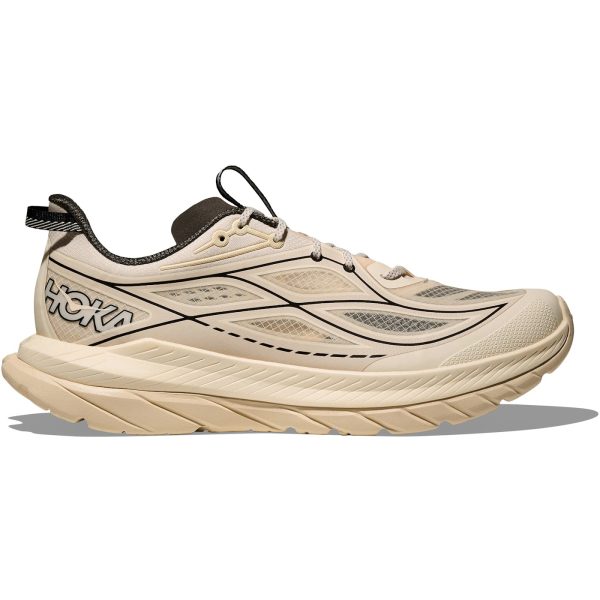 Hoka One One Mach Remastered Eggshell Asphalt Grey
