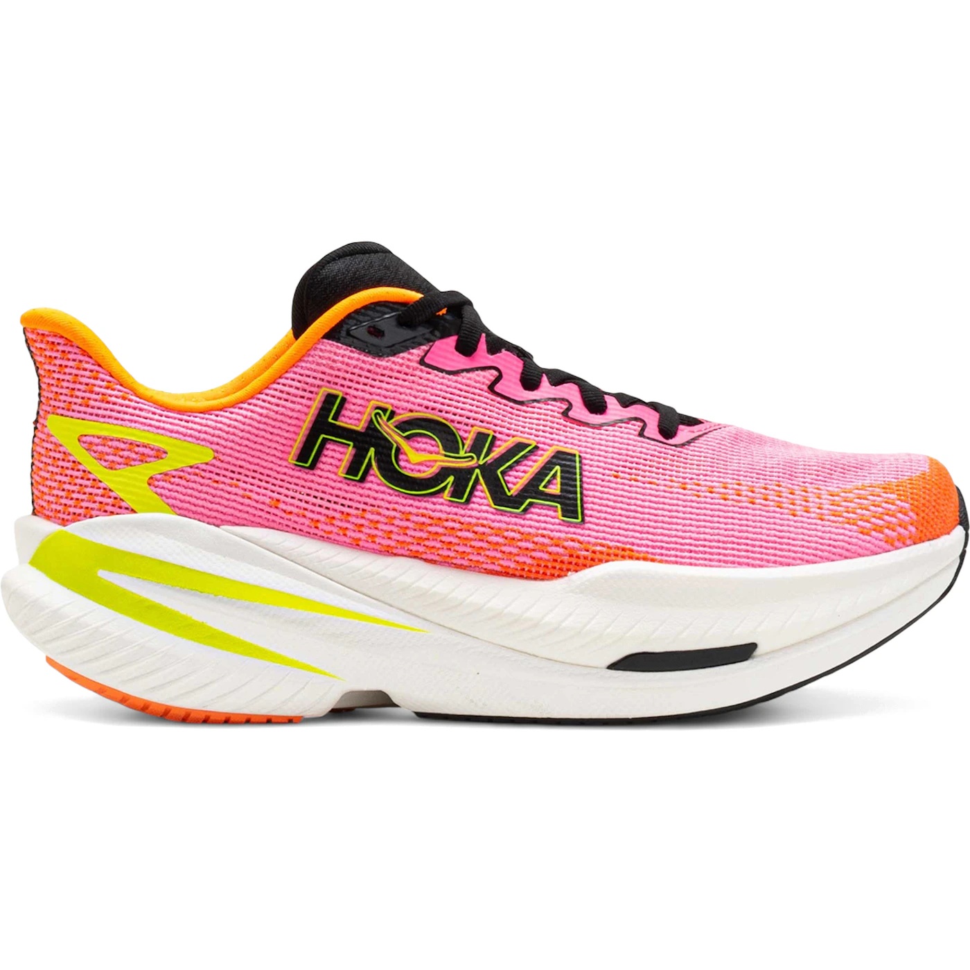 Hoka One One Mach X 3 Neon Rose Tangerine (Womens) 1 Hoka One One Mach X 3 Neon Rose Tangerine Womens 2