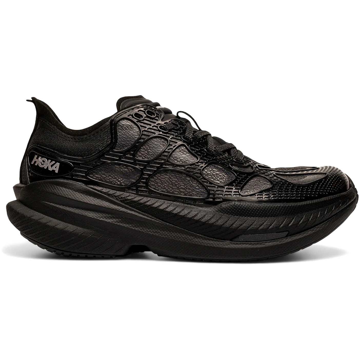 Hoka One One Mach X Caged Black Midnight Blue 2 Hoka One One Mach X Caged Black Midnight Blue 1