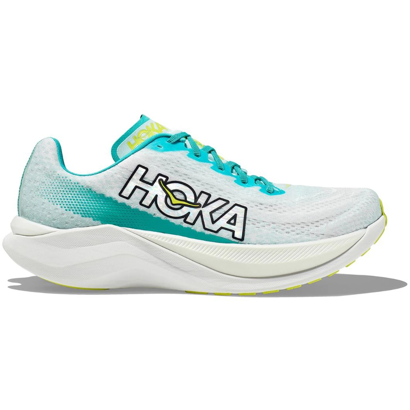 Hoka One One Mach X White Blue 3 Hoka One One Mach X White Blue