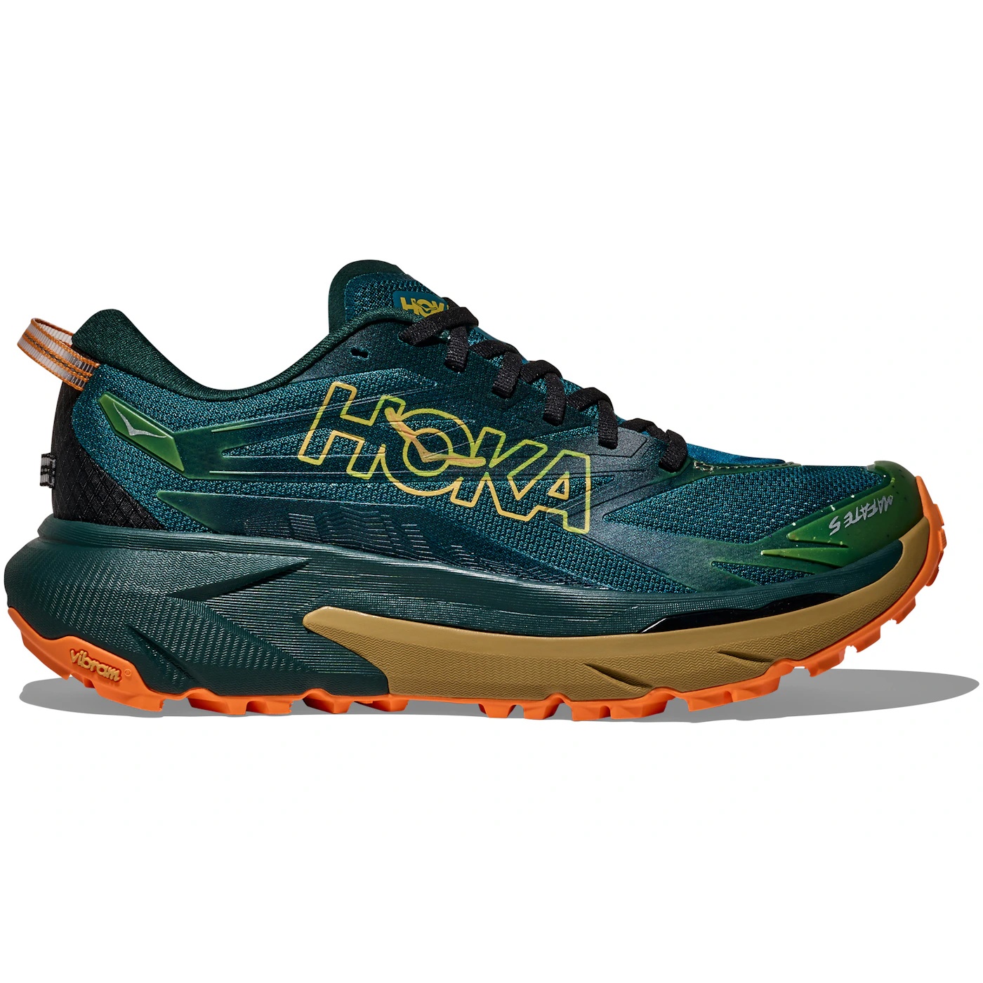 Hoka One One Mafate 5 Tidal Wave Mustard Seed 1 Hoka One One Mafate 5 Tidal Wave Mustard Seed 2