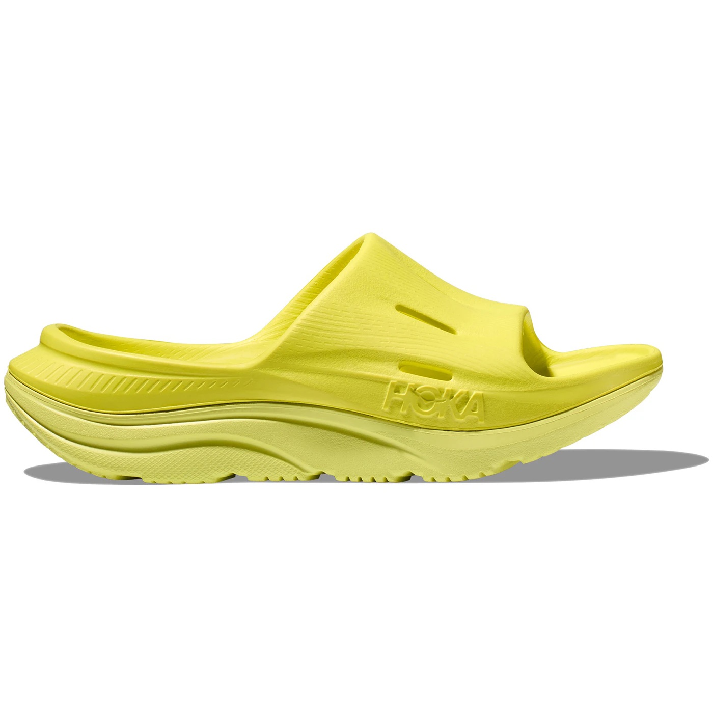 Hoka One One Ora Recovery Slide 3 Evening Primrose Citrus Glow (GS) 2 Hoka One One Ora Recovery Slide 3 Evening Primrose Citrus Glow GS 3