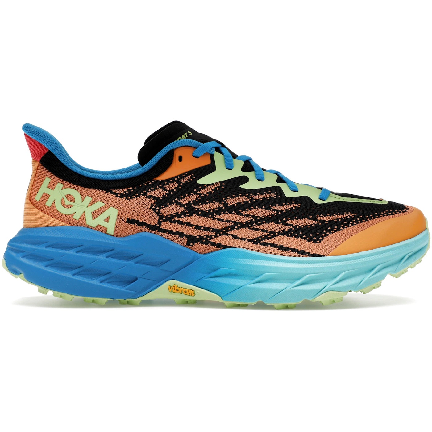 Hoka One One Speedgoat 5 Solar Flare Diva Blue 1 Hoka One One Speedgoat 5 Solar Flare Diva Blue 3
