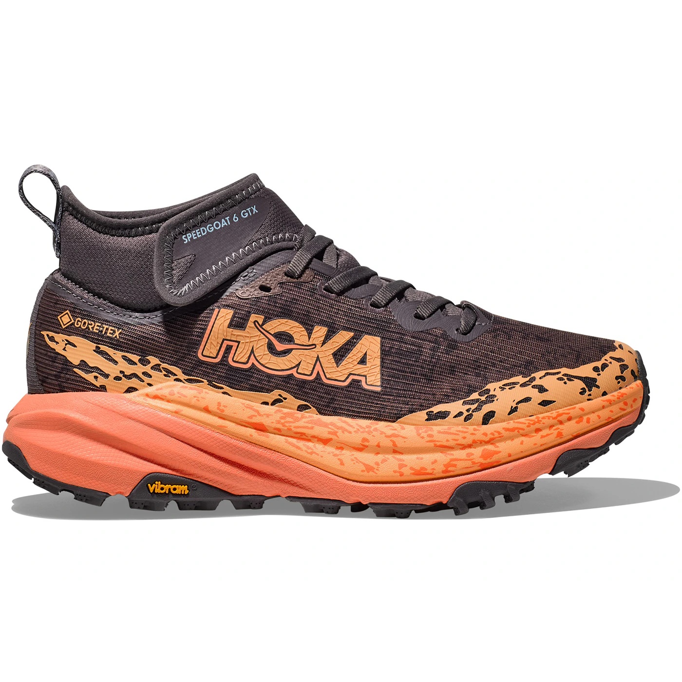 Hoka One One Speedgoat 6 Mid Gore-Tex Galaxy Guava (Womens) 2 Hoka One One Speedgoat 6 Mid Gore Tex Galaxy Guava Womens 2