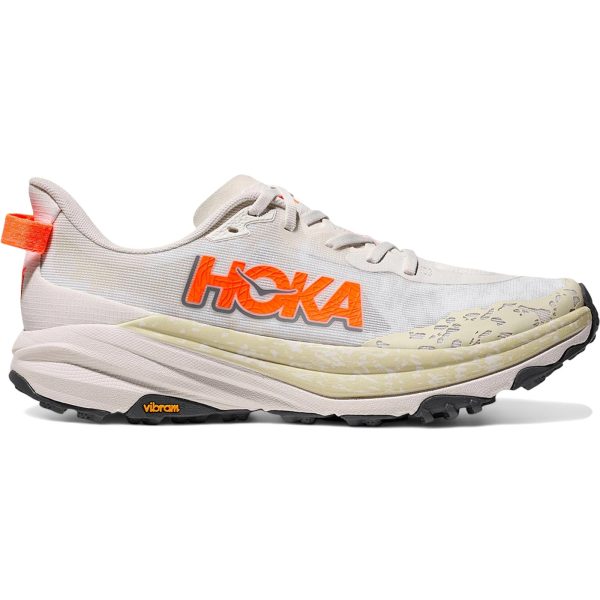 Hoka One One Speedgoat 6 White Neon Tangerine