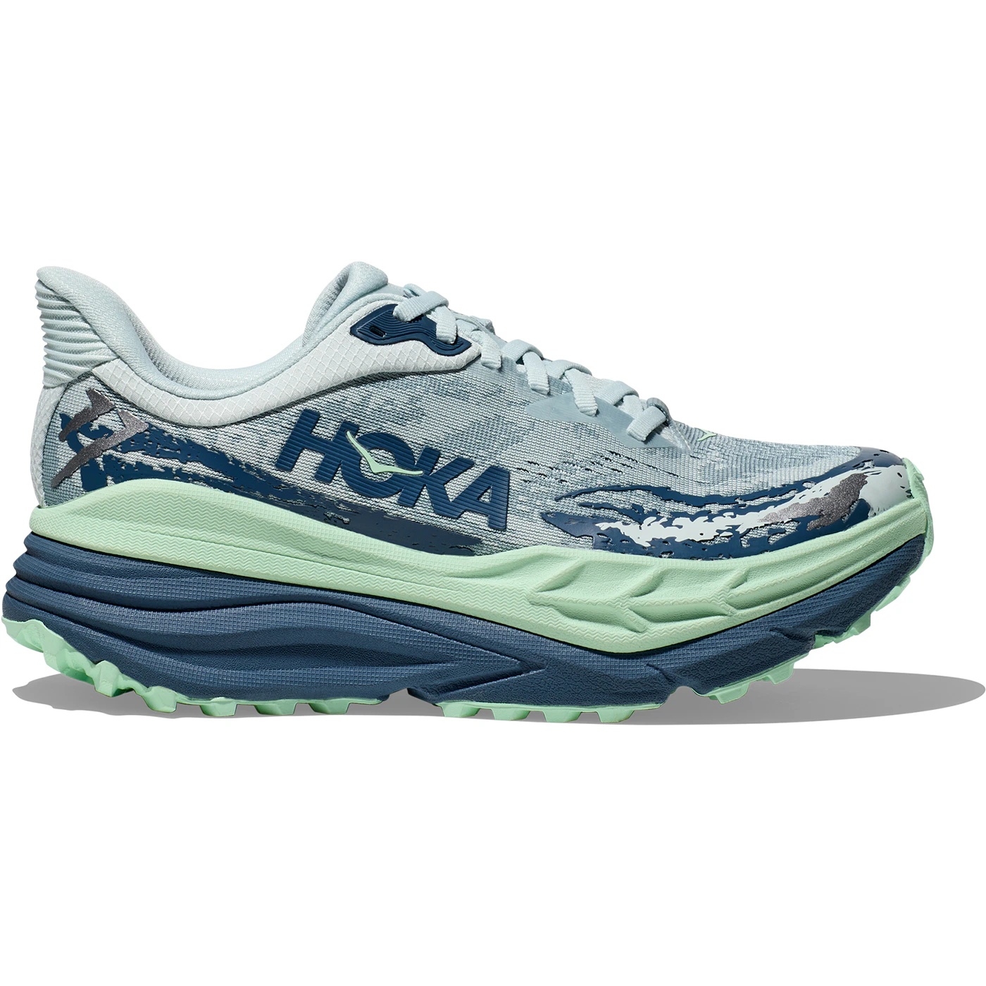 Hoka One One Stinson 7 Droplet Thunder Cloud (Womens) 2 Hoka One One Stinson 7 Droplet Thunder Cloud Womens 1