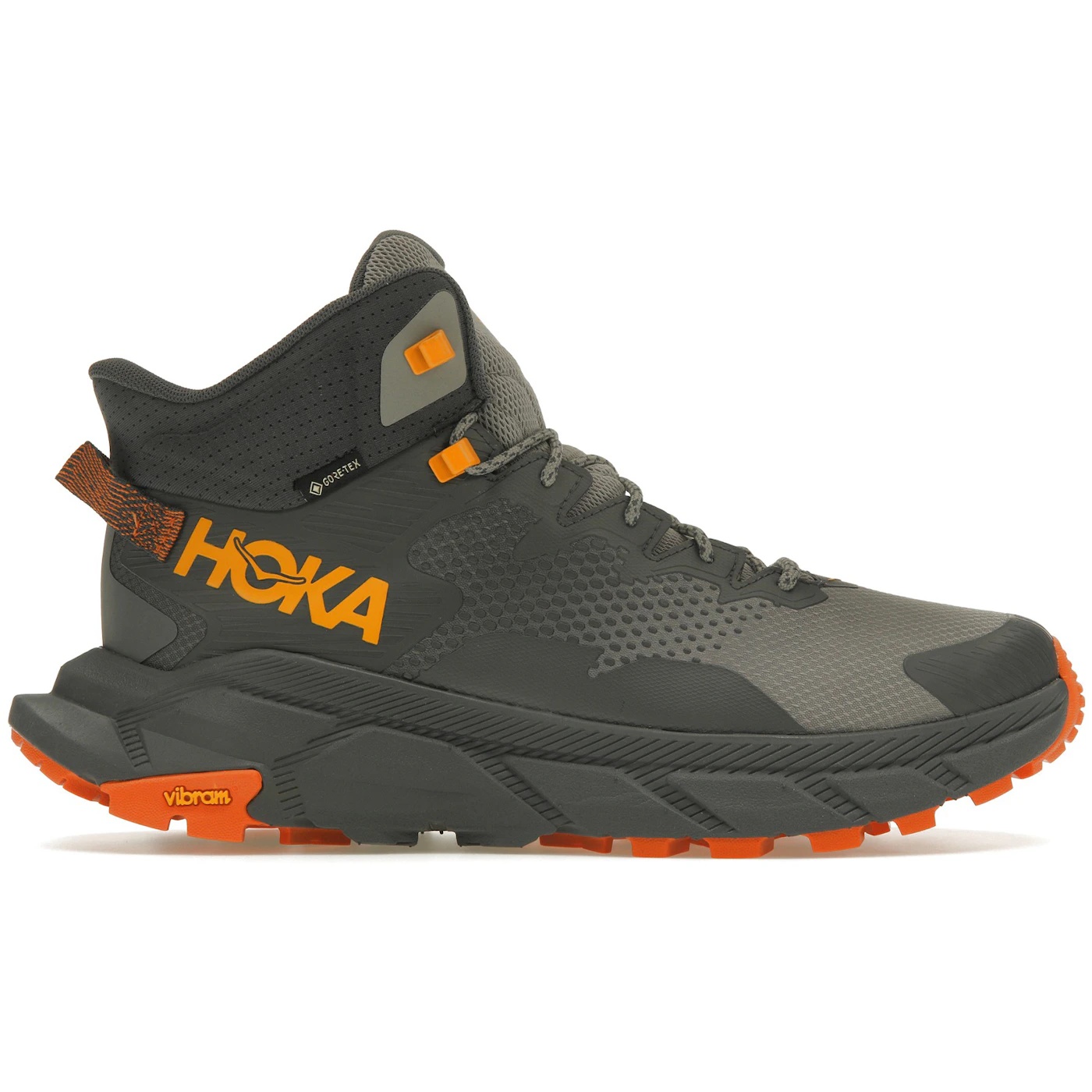 Hoka One One Trail Code Gore-Tex Castlerock Persimmon Orange 3 Hoka One One Trail Code Gore-Tex Castlerock Persimmon Orange