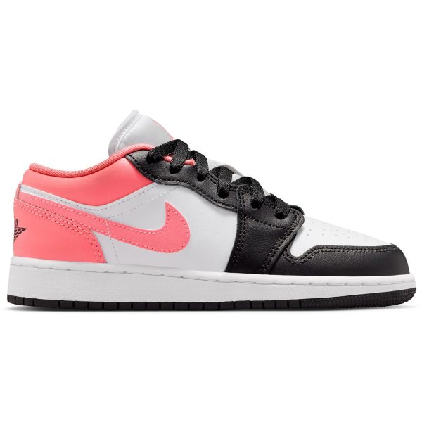 Jordan 1 Low Black Pink Gaze (GS)