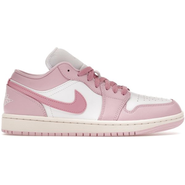Jordan 1 Low Iced Carmine White (Womens)
