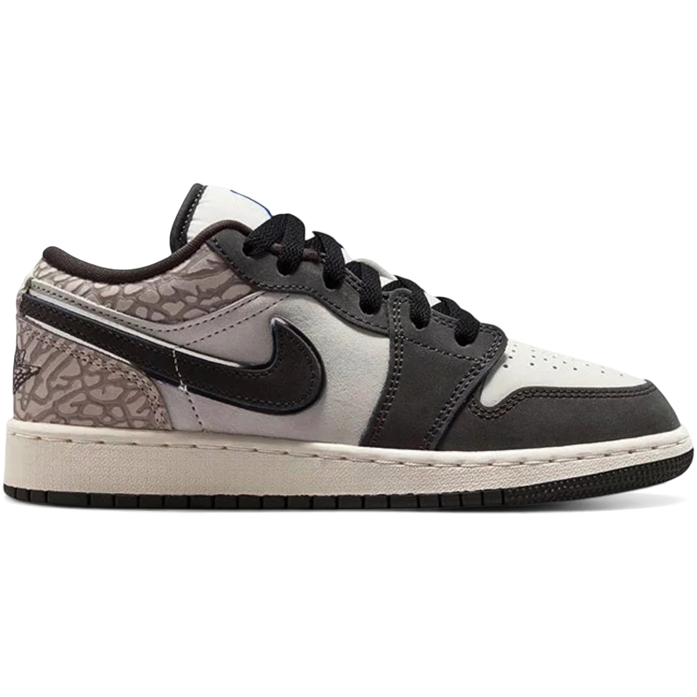 Jordan 1 Low SE Sail Deep Pewter Elephent Print (GS) 1 Jordan 1 Low SE Sail Deep Pewter Elephent Print GS 3
