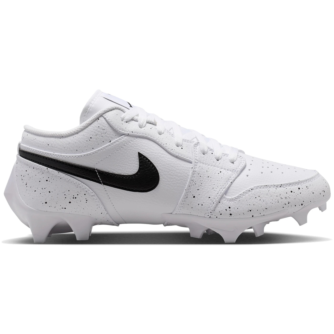 Jordan 1 Low TD Cleat White Black Splatter 1 Jordan 1 Low TD Cleat White Black Splatter 3