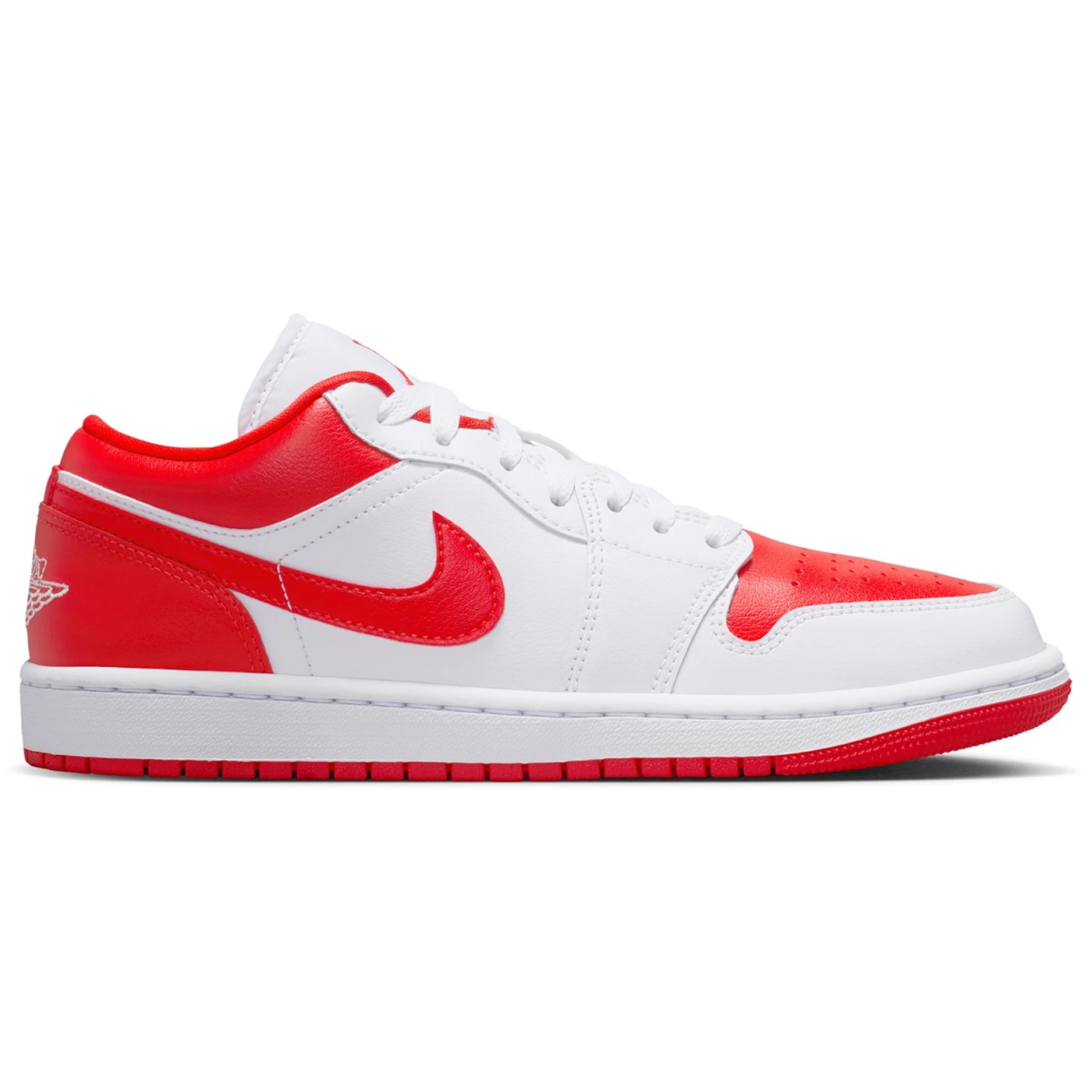 Jordan 1 Low White Chile Red (Womens) 1 Jordan 1 Low White Chile Red Womens 3