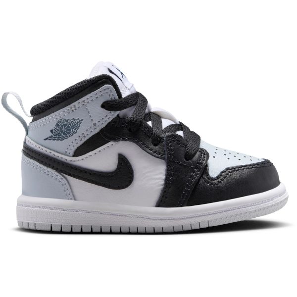 Jordan 1 Mid Black Aura Squadron Blue (TD)
