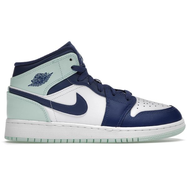 Jordan 1 Mid Mystic Navy Mint Foam (GS)