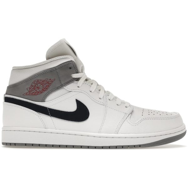 Jordan 1 Mid Paris White