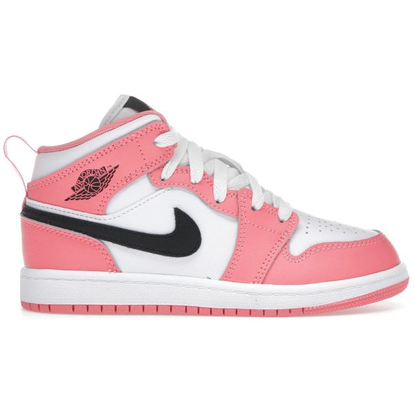 Jordan 1 Mid Pink Gaze (PS)