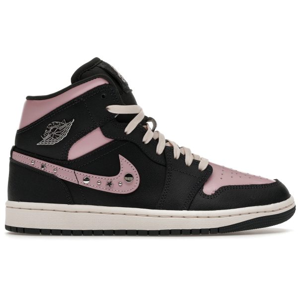 Jordan 1 Mid SE Iced Carmine (Womens)