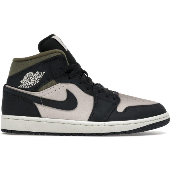 Jordan 1 Mid SE Off Noir Medium Olive