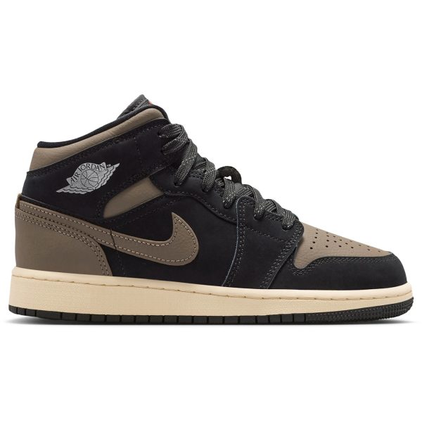 Jordan 1 Mid SE Olive Grey (GS)