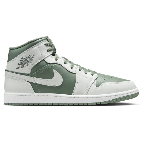 Jordan 1 Mid Summit White Vintage Lichen