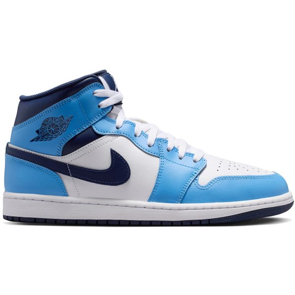 Jordan 1 Mid University Blue Midnight Navy